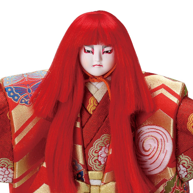 木目込み人形・木目込ひな人形子獅子(特製)の写真