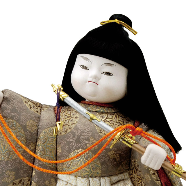 木目込み人形・木目込ひな人形出世童子の写真