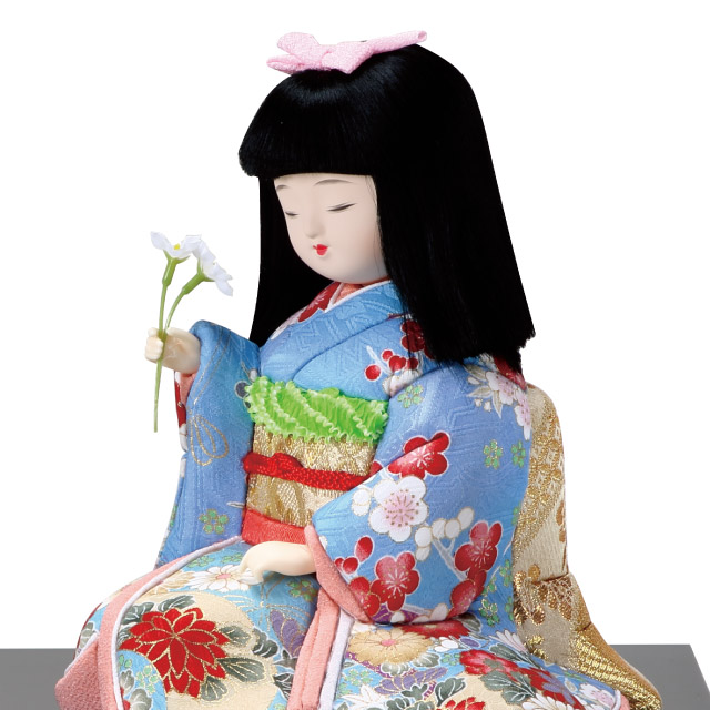 木目込み人形・木目込ひな人形花てまえの写真