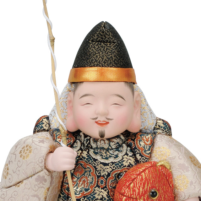 木目込み人形・木目込ひな人形祝い恵比寿・大黒の写真