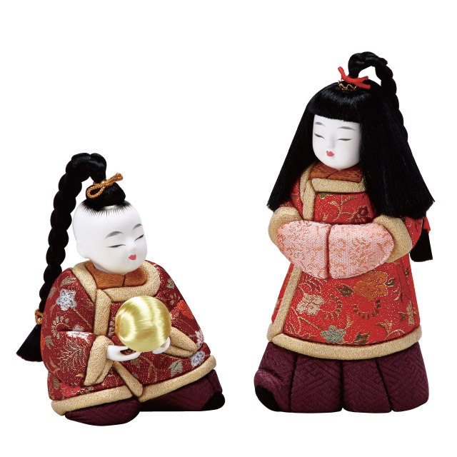 木目込み人形材料・木目込ひな人形キット 蓬莱けまり