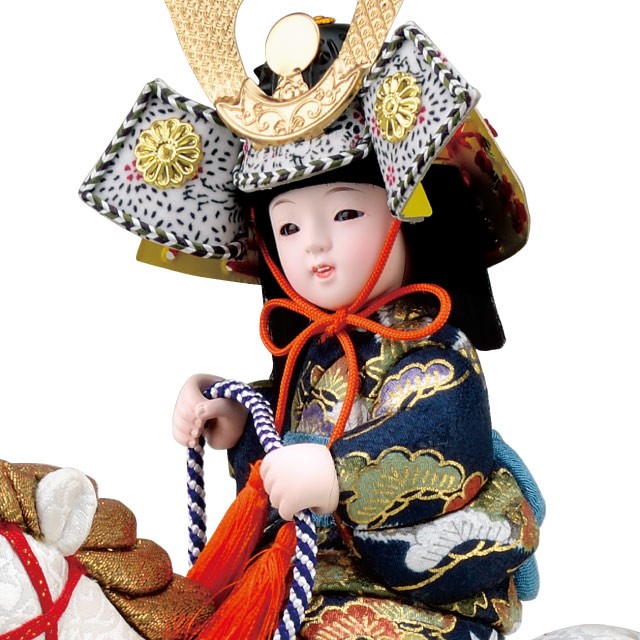 木目込み人形・木目込ひな人形尚武童子の写真