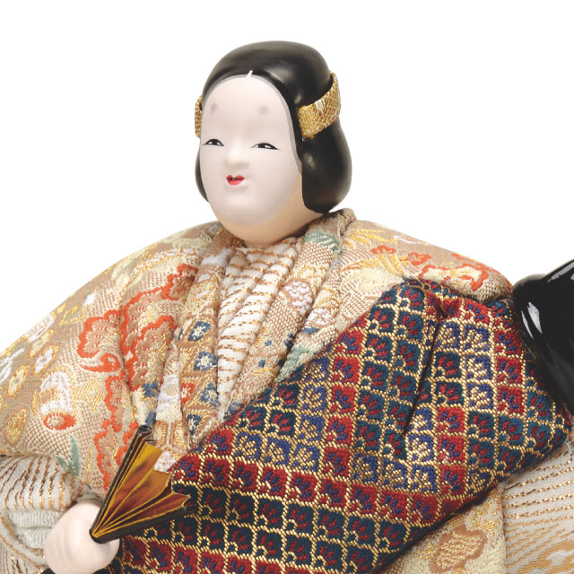 木目込み人形・木目込ひな人形能松風の写真
