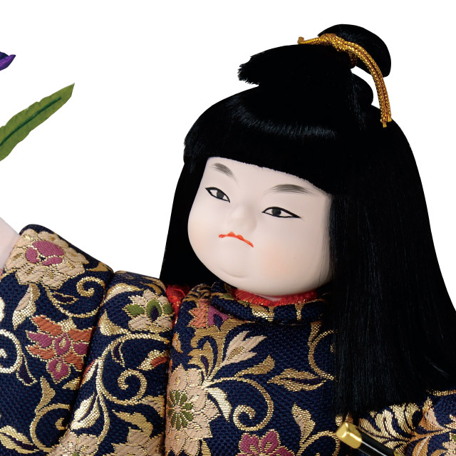 木目込み人形・木目込ひな人形令和童子の写真