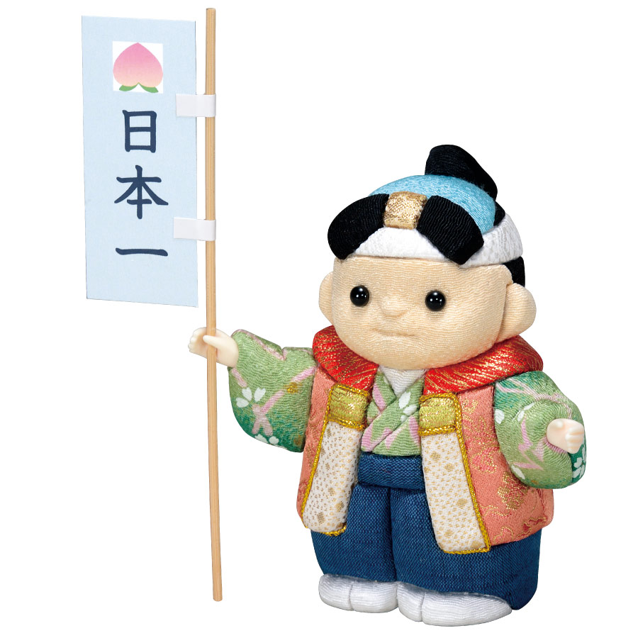 木目込み人形材料・木目込ひな人形キット 宝来桃太郎