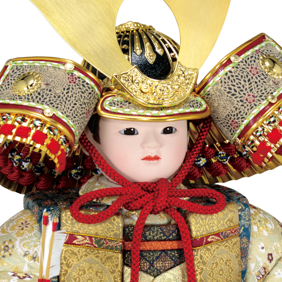 木目込み人形・木目込ひな人形皐月大将の写真