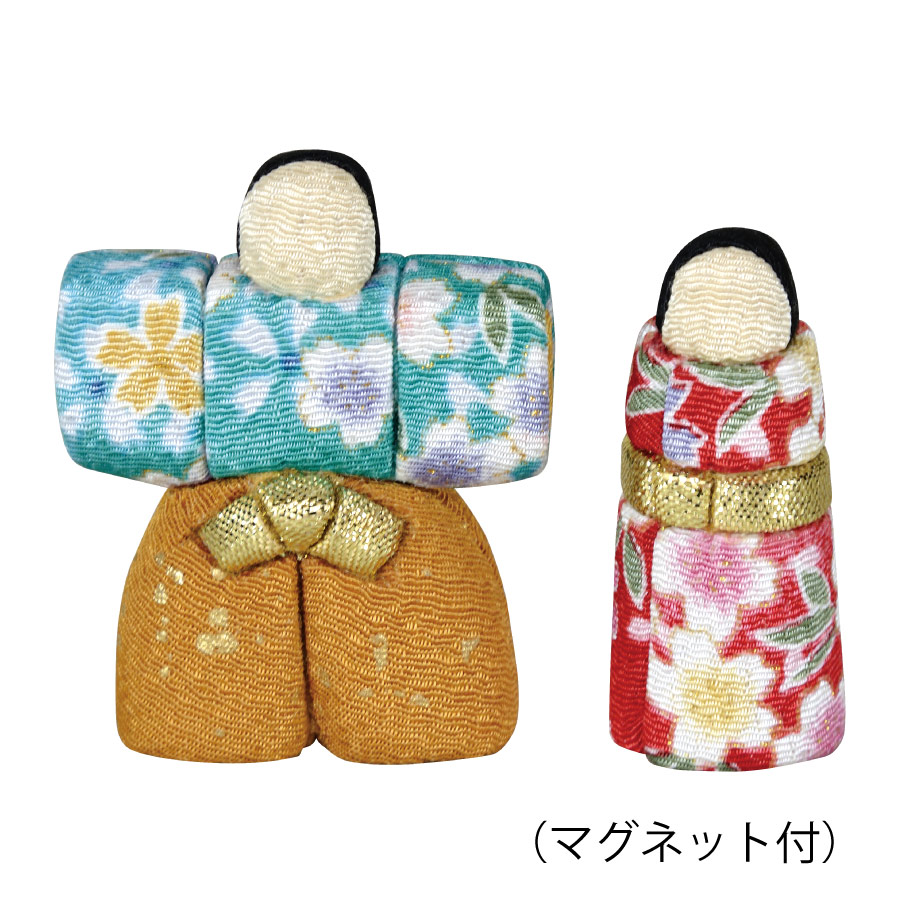 木目込み人形材料・木目込ひな人形キット マグネット立雛