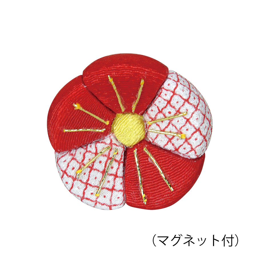 木目込み人形材料・木目込ひな人形キット マグネット梅