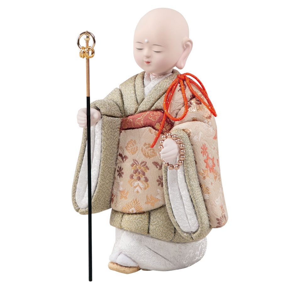 木目込み人形材料・木目込ひな人形キット 遊行の聖