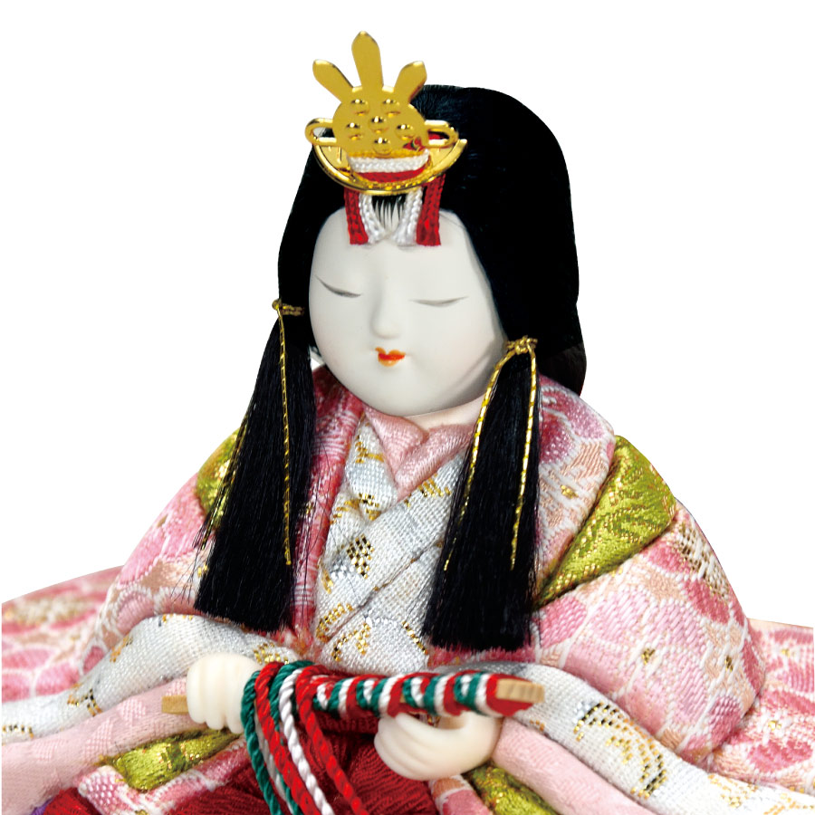 木目込み人形・木目込ひな人形春日雛の写真