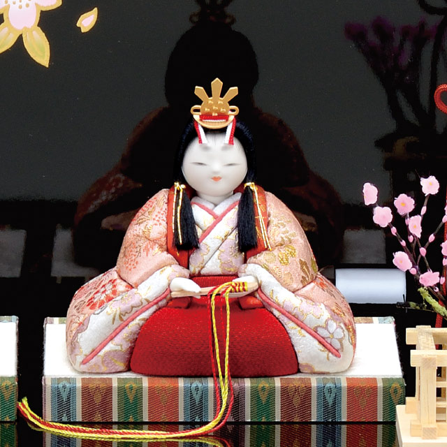 木目込み人形・木目込ひな人形宝珠雛の写真