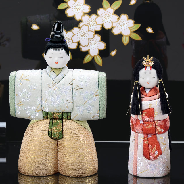 木目込み人形・木目込ひな人形京華立雛の写真