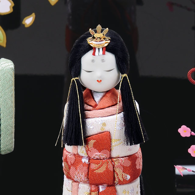 木目込み人形・木目込ひな人形京華立雛の写真