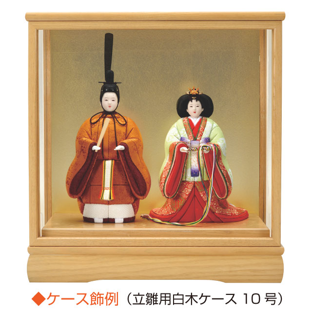 木目込み人形・木目込ひな人形令和立雛の写真