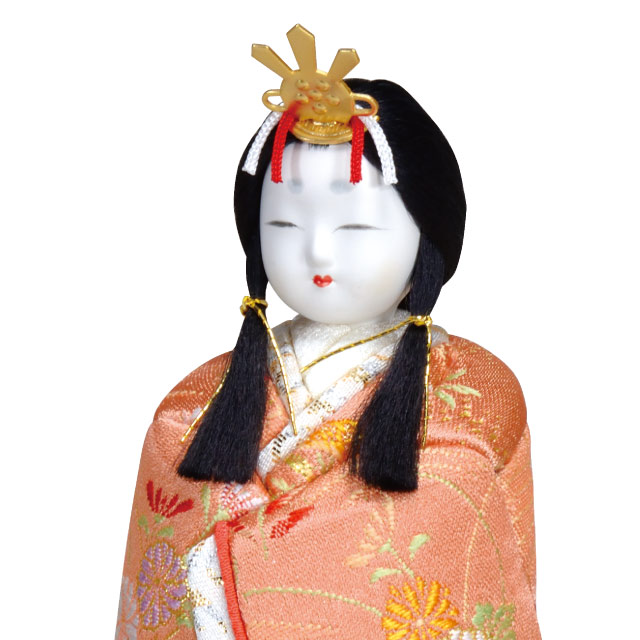 木目込み人形・木目込ひな人形さやか立雛の写真