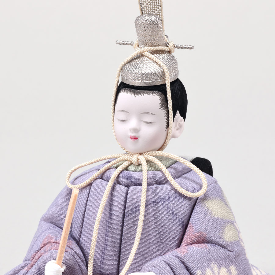 木目込み人形・木目込ひな人形【一秀】舞菊姫(J-9-5)の写真