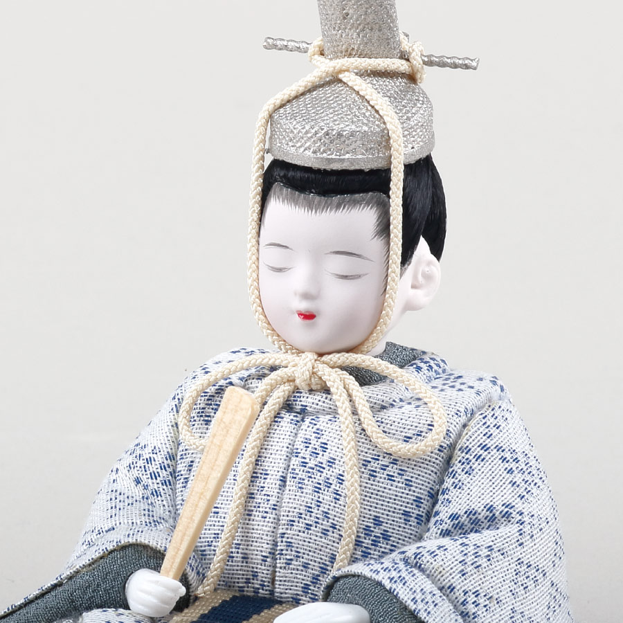 木目込み人形・木目込ひな人形【一秀】桃山雛(S-117-6)の写真