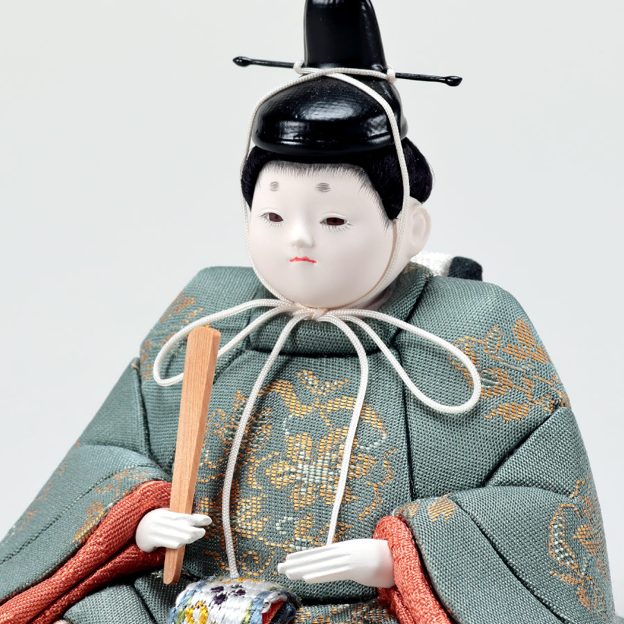 木目込み人形・木目込ひな人形【幸一光】詩 親王飾りの写真