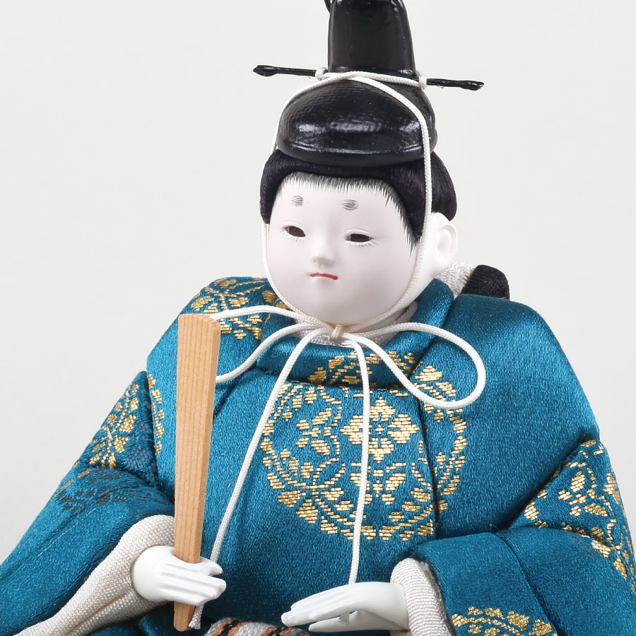 木目込み人形・木目込ひな人形【幸一光】芽依 親王飾りの写真