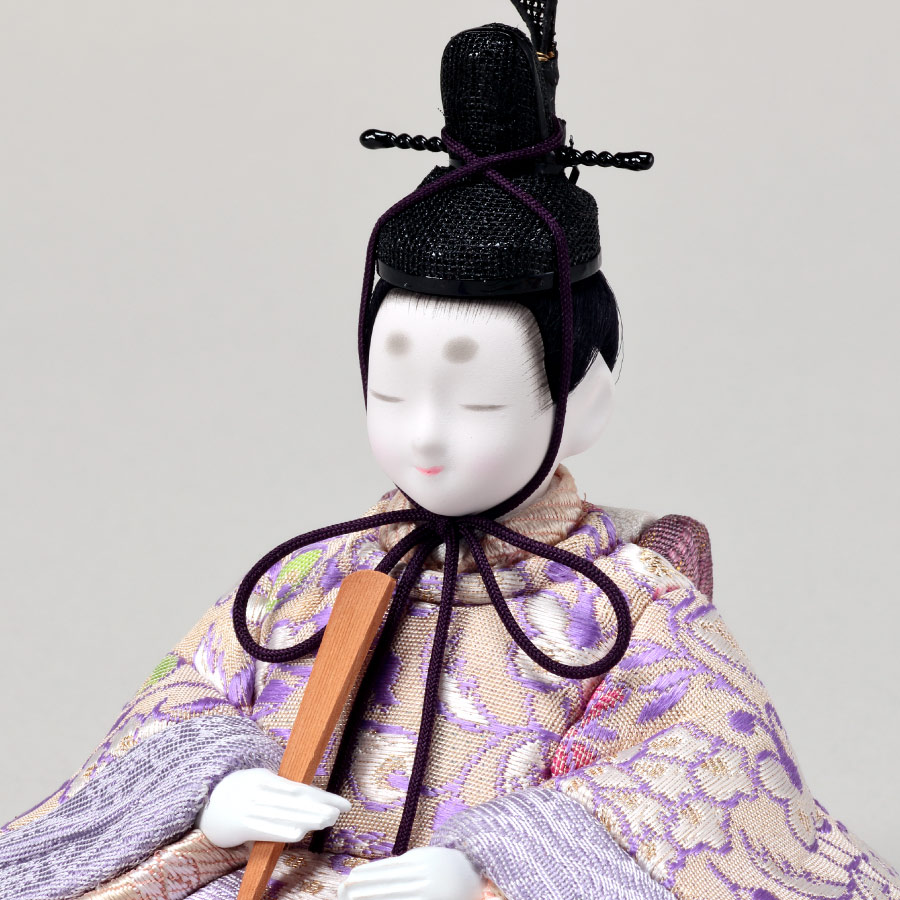 木目込み人形・木目込ひな人形【真多呂】煌珠雛 親王飾りの写真